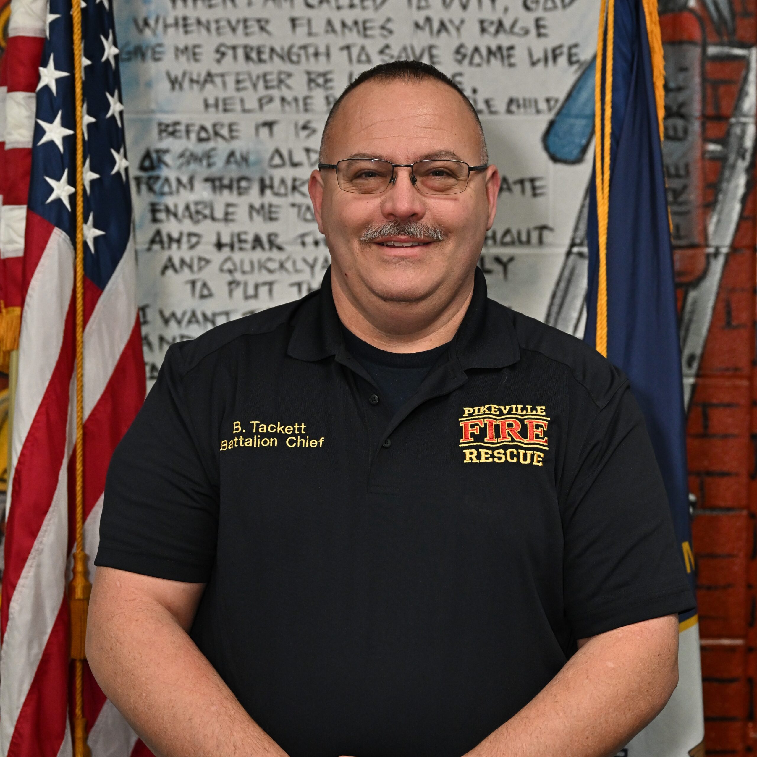 Battalion Chief Brenton Tackett
