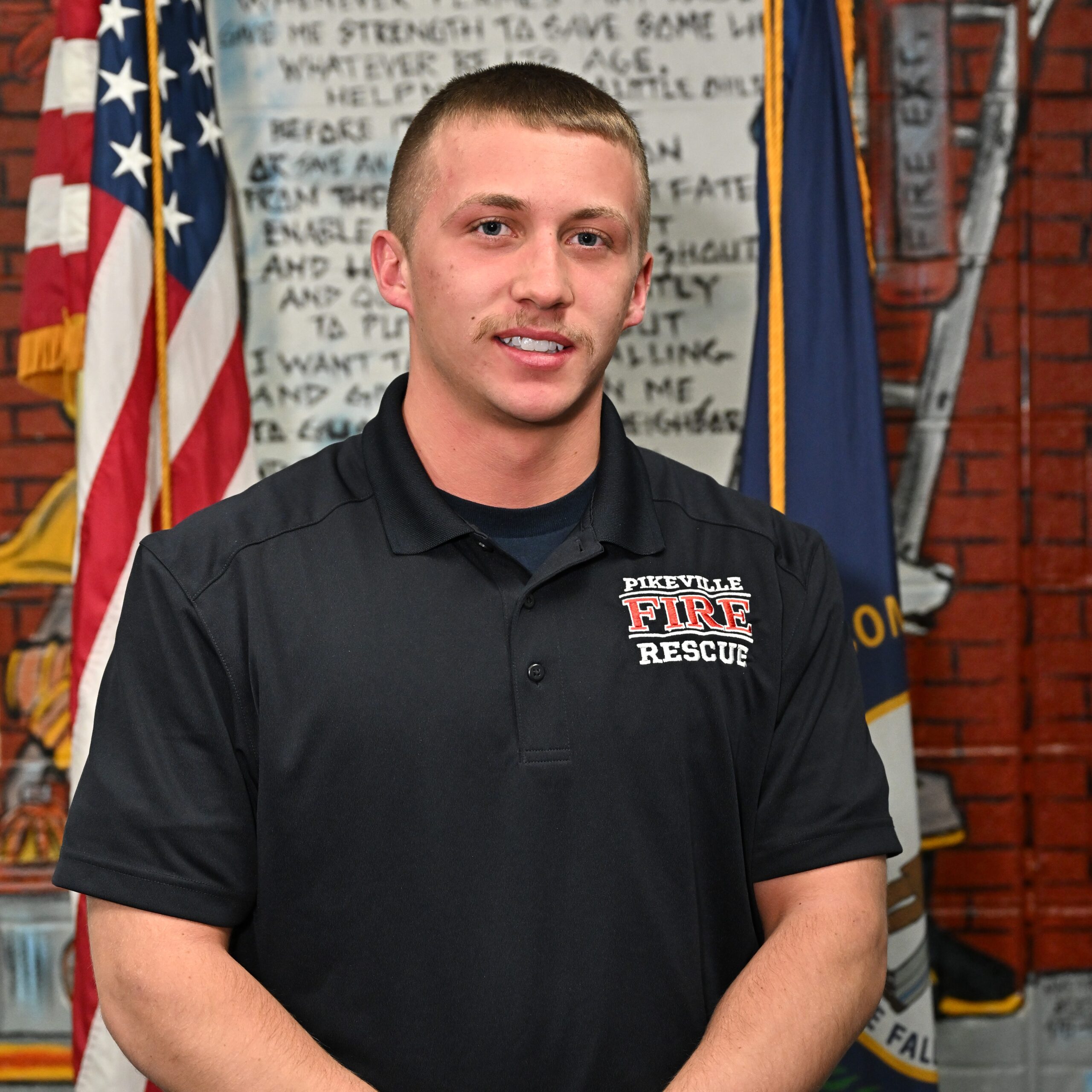 Firefighter Cameron Hamilton