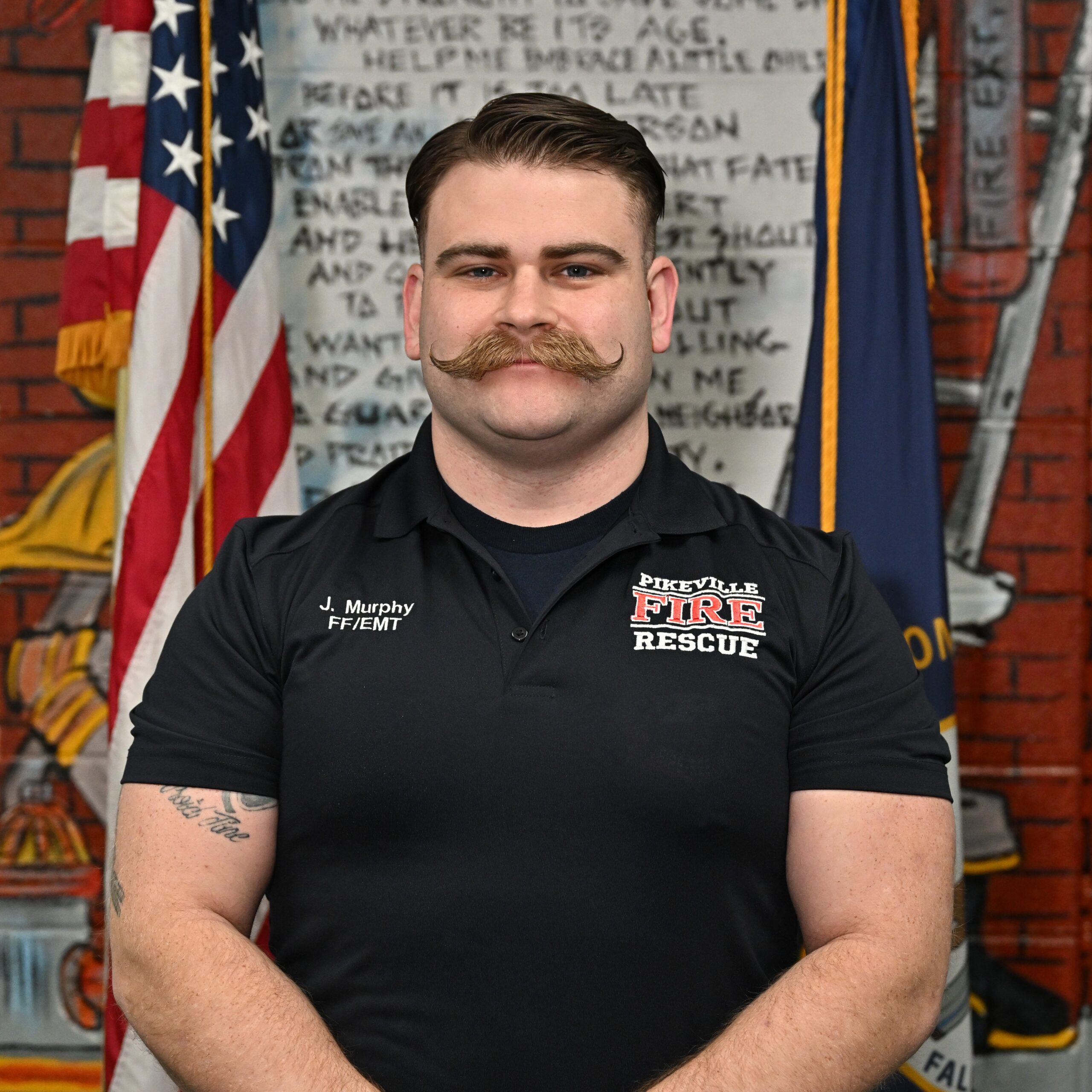 Firefighter Josh Murphy