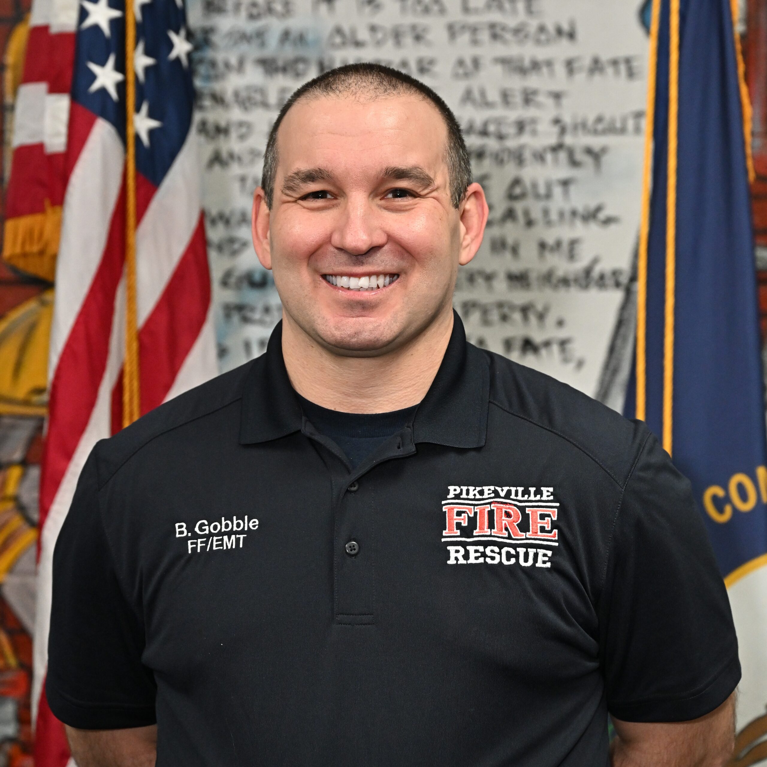 Firefighter Paul Gobble