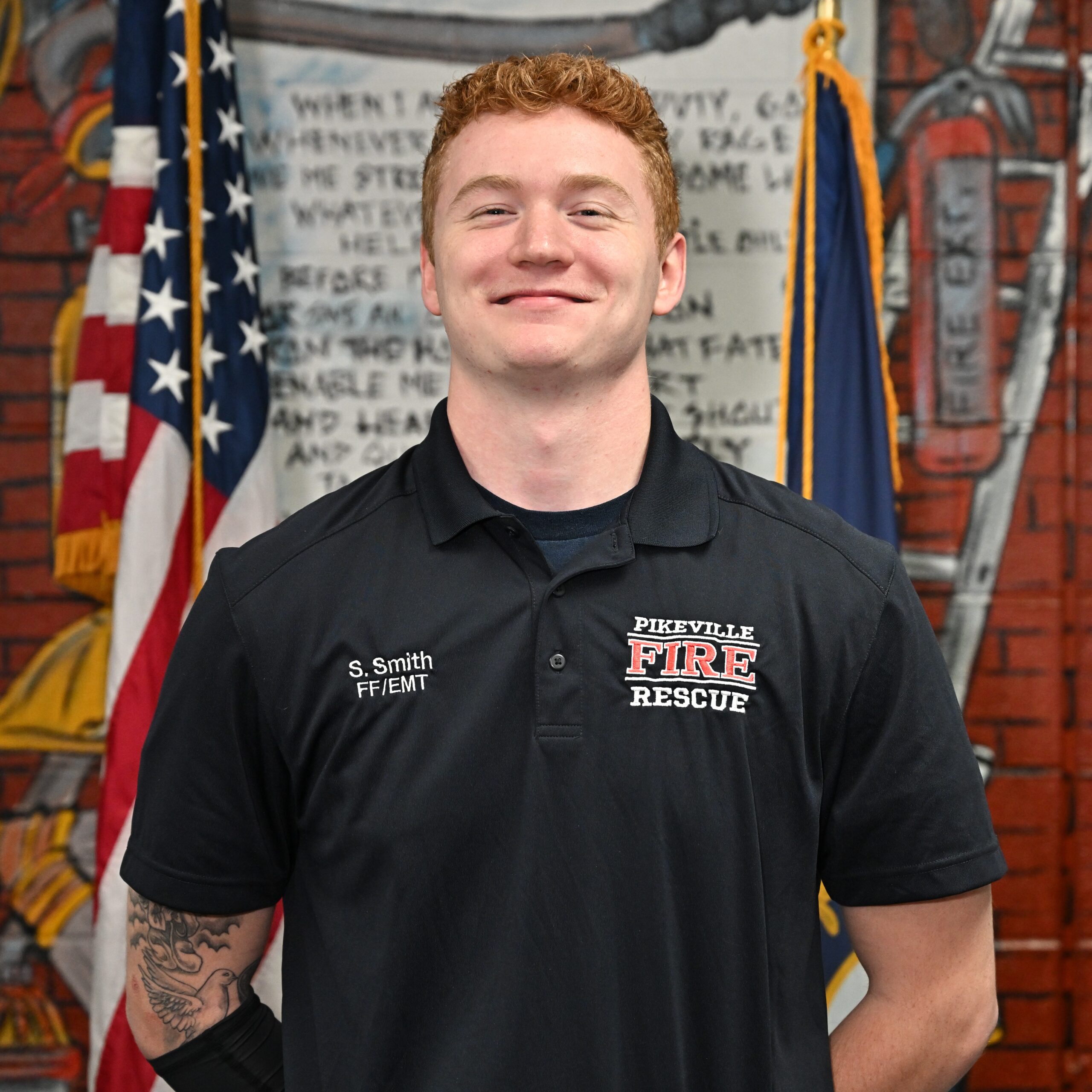 Firefighter Samuel Smith